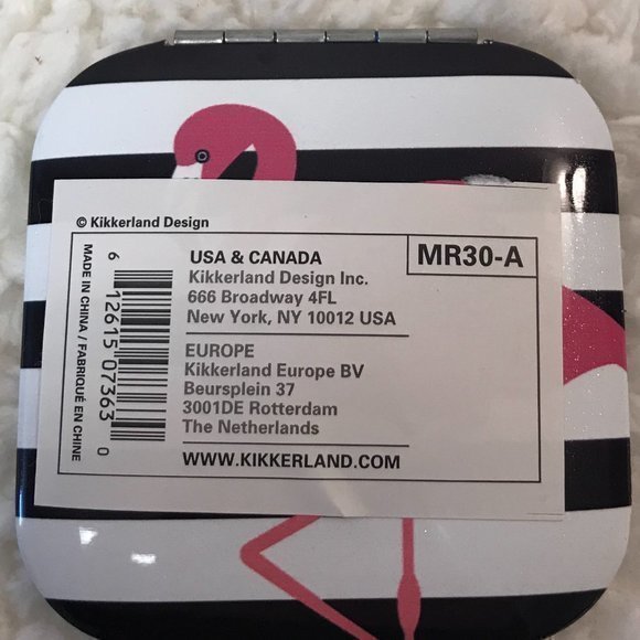 Kikkerland Flamingo Compact Mirror Case - Picture 2 of 3